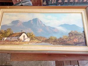 Don Benzien oil on board