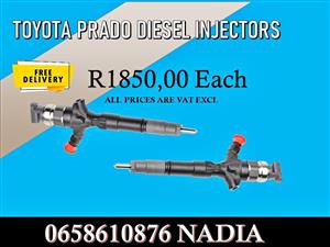 TOYOTA DIESEL INJECTORS FOR SALE OR RECON YOUR OWN