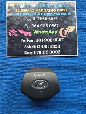 Hyundai Venue Steering Wheel Airbag