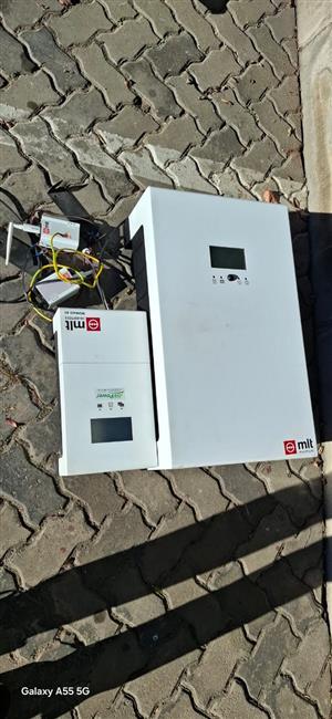 MLT 6kva oasis inverter charger + 80 amp Nomad MLT dual mppt controller 