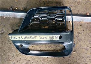 BMW X3 G01 M-Sport fog light cover