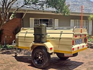 2025 CAMP MASTER TRAILER STILL NEW