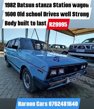 1982 Datsun stanza Station wagon 1600