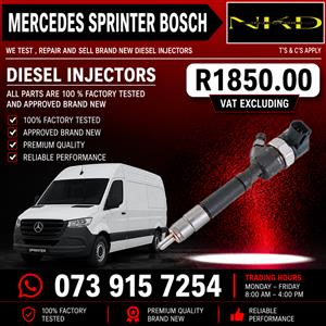 Mercedes_Sprinter_Bosch_Injectors_On_Repair 