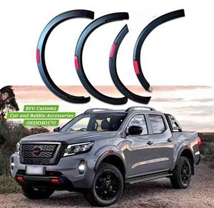 Nissan Navara 2021+ 4 piece slimline wheel arches