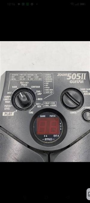 Zoom 505Ii Guitar Effect Pedal