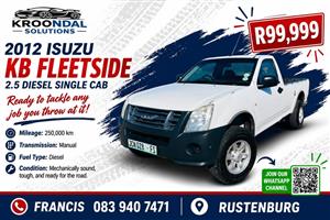 2012 Isuzu KB250 single cab