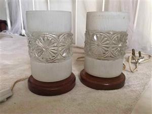 vintage mid-century table lamps