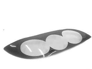 Carbon Look Headlight Guard To Fit Mazda 3 04+