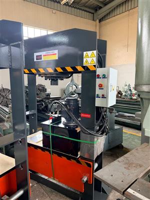 Targo HP-100 Hydraulic Press – 1000kN H-Frame | 350mm Stroke | Heavy Duty Indust