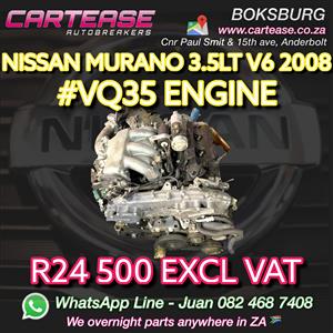 2008 NISSAN MURANO 3.5LT V6 #VQ35