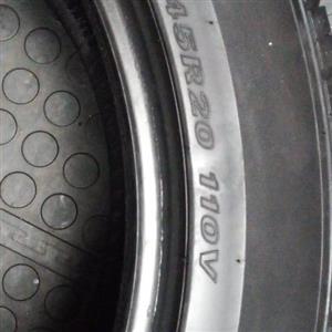 275/45R20 NEXEN set of 4 tyres