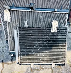 Toyota Avanza radiator and condenser