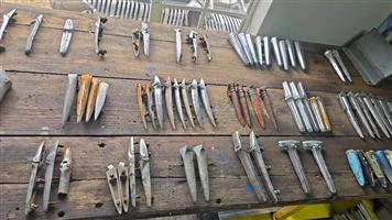 Vintage Chrome Hinges
