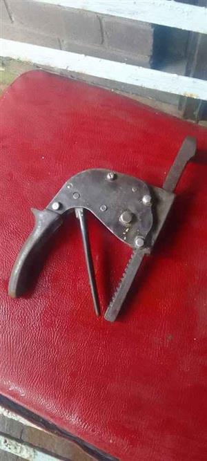 Acme banding strapping tensioner push bar banding tool