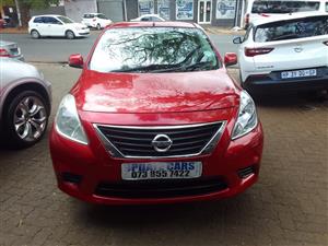 2013 Nissan Almera 1.5 Petrol, Manual,  Maroon color  82000km 