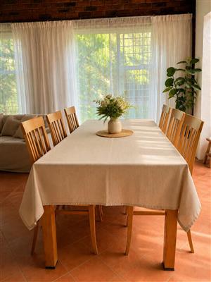 Dining Table Set with 6 chairs