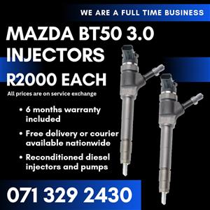 MAZDA BT50 3.0 INJECTORS FOR SALE WITH WARRANTY 