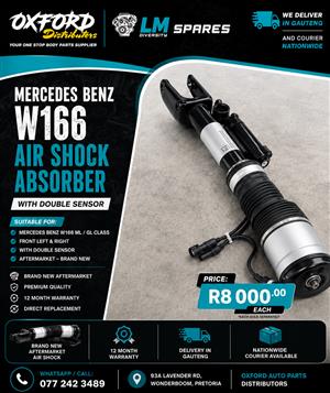 Mercedes Benz ML GL air shocks for sale brand new W166