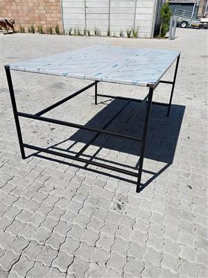 Stainless steel top table for laundry food production,packing lines ,canteens 1200x2450