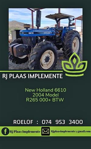 New Holland 6610