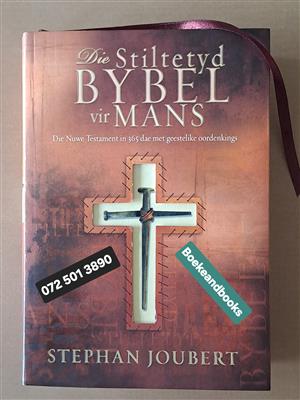 Die Stiltetyd Bybel Vir Mans - Stephan Joubert.