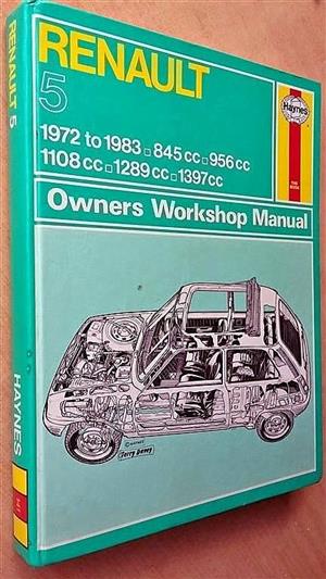 Renault 5 owner’s workshop manual. (Haynes) 