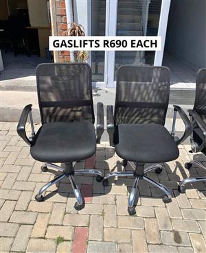OFFICE GASLIFT CHAIRS 