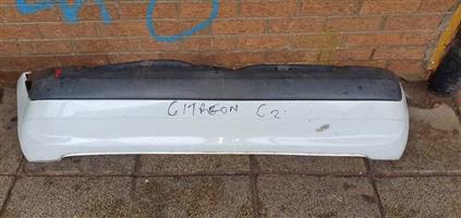Citroen C2 back bumper
