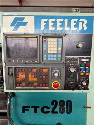 Cnc slant bed lathe