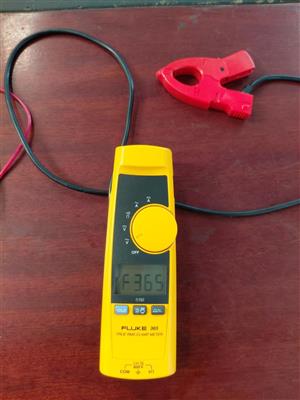 Fluke 365 true rms clamp multimeter