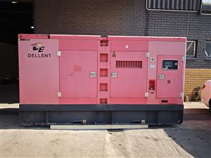 375KVA silent diesel generator for sale ,only 500 working hours.