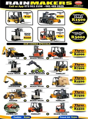Excavator and TLB training 
