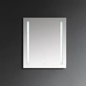 New LED mirror with clear white light