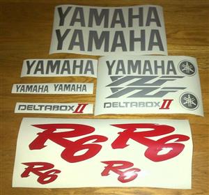 Graphics Decals stickers kit for a 2001 Yamaha YZF  motorcycle