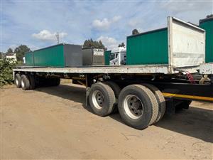 *1981 Hendred Superlink Flatdeck Trailer - Hook & Go*