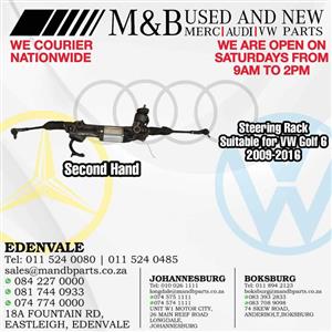 Steering Rack (Second Hand) Suitable for VW Golf 6  2009-2016