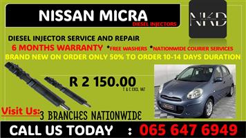NISSAN MICRA 1.5 DIESEL INJECTORS