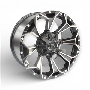 18″ GR-METHOD 6/139 Matt Black Alloy Wheels