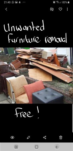 Disposal of Unwanted furniture 