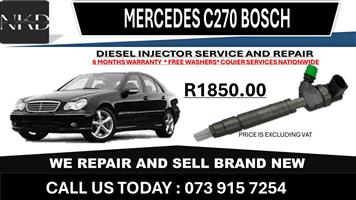 Mercedes C270 Bosch Diesel Injectors 