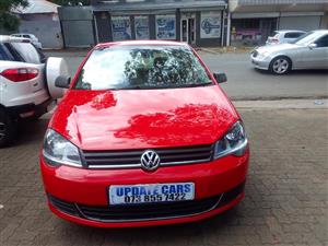 2013 VW POLO VIVO 1.4 MANUAL RED color 