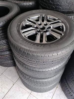 Ford Ranger Wildtrack 18inch rim with 265/60 R18 continental  tyres