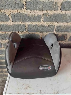 4x bambino booster seat for sale