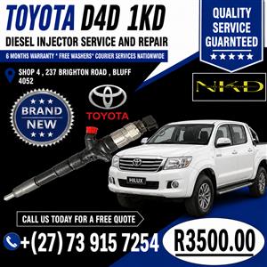 COASTAL INJECTORS FOR TOYOTA 1KD D4D(BRAND NEW)