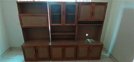 Wall unit cabinet.  Still in good condition. 