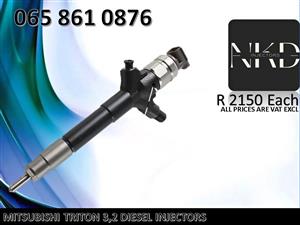 MITSUBISHI TRITON 3.2 DIESEL INJECTORS FOR SALE WITH WARRANTY & TEST REPORTS