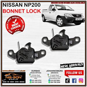 NISSAN NP200 BONNET LOCK