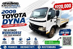 2009 Toyota Dyna J05 4 top drop-side