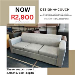 Three seater couches on sale